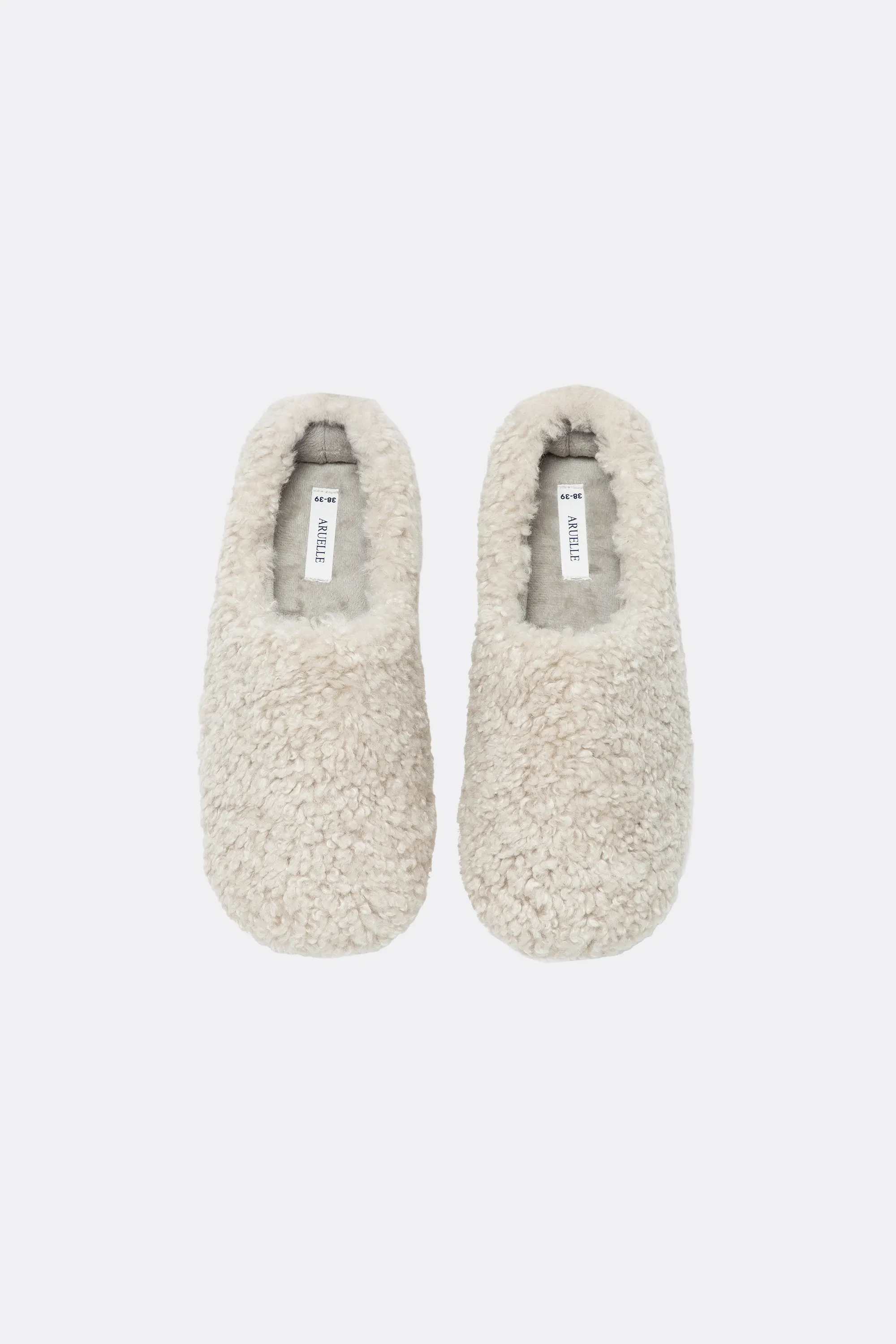 Капці домашні beige Amy slippers Aruelle