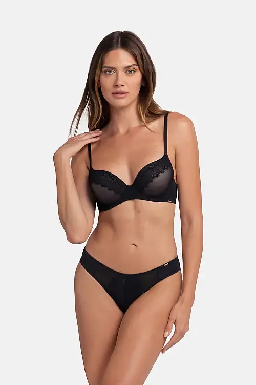 Бюстгальтер Brinley black FXTT0057LA161 Dorina