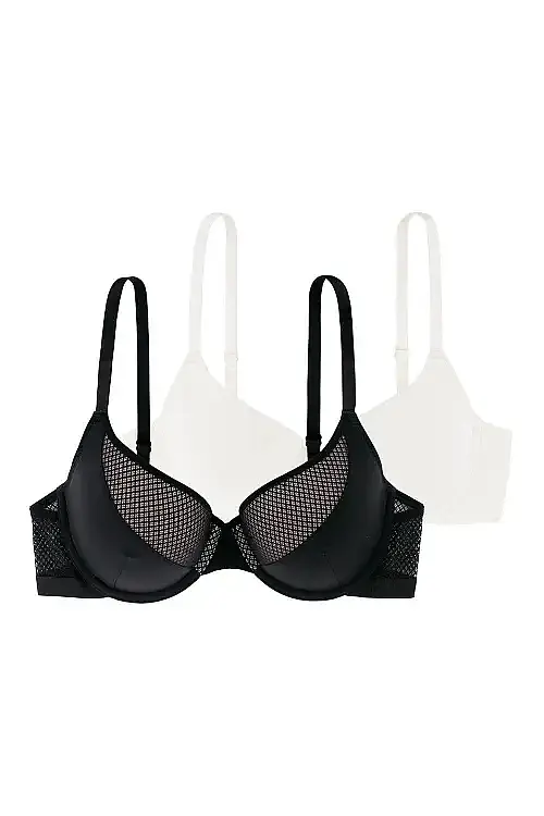 Бюстгальтер Luca комплект 2 шт black/ivory D001797ME019 Dorina