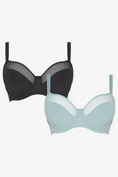Бюстгальтер Luca комплект 2 шт green/black D001798ME019 Dorina