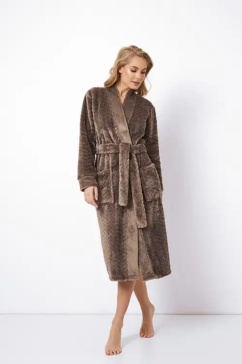 Халат Mable bathrobe brown Aruelle, Литва