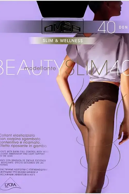 Колготки Beauty slim 40 caramello 4034 OMSA