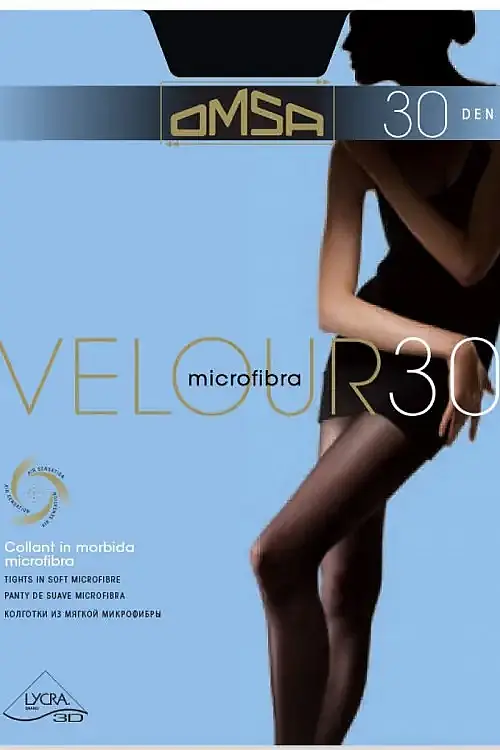 Колготки Velour 30 caramello 245 OMSA, Італія