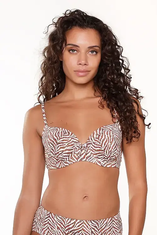 Купальник Zebra print 7206BT+7206TSB Linga Dore