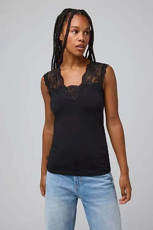 Майка Thermals negro 70019 Ysabel Mora