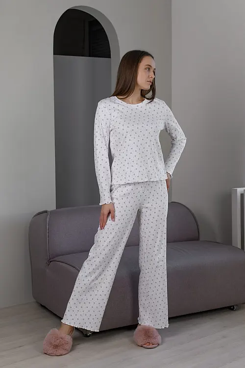 Піжама молочний 1745-19 Nel