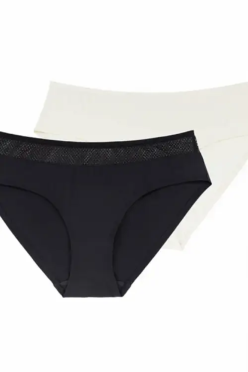 Труси Luca комплект 2 шт black/ivory D001799ME019 Dorina