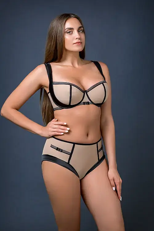 Труси Marlene тілесний/чорний 30710 Gracija-Rim