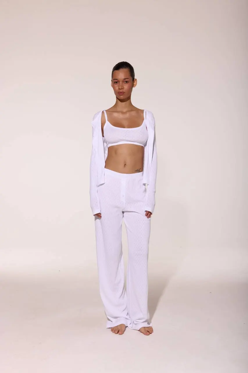 Піжама білий LP-033 Luna