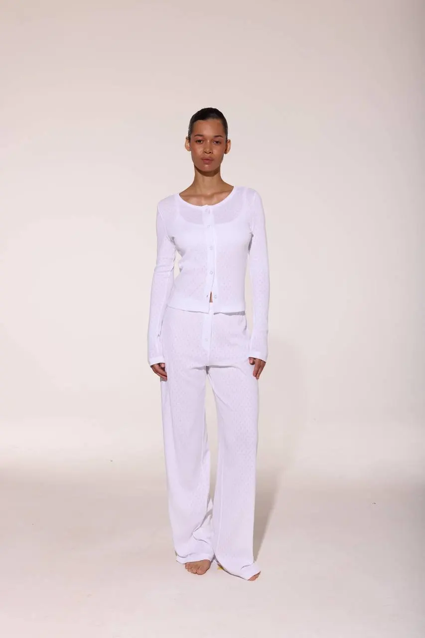 Піжама білий LP-033 Luna