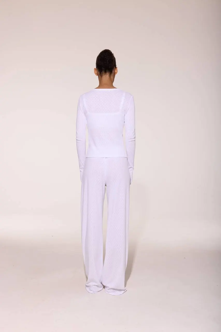 Піжама білий LP-033 Luna