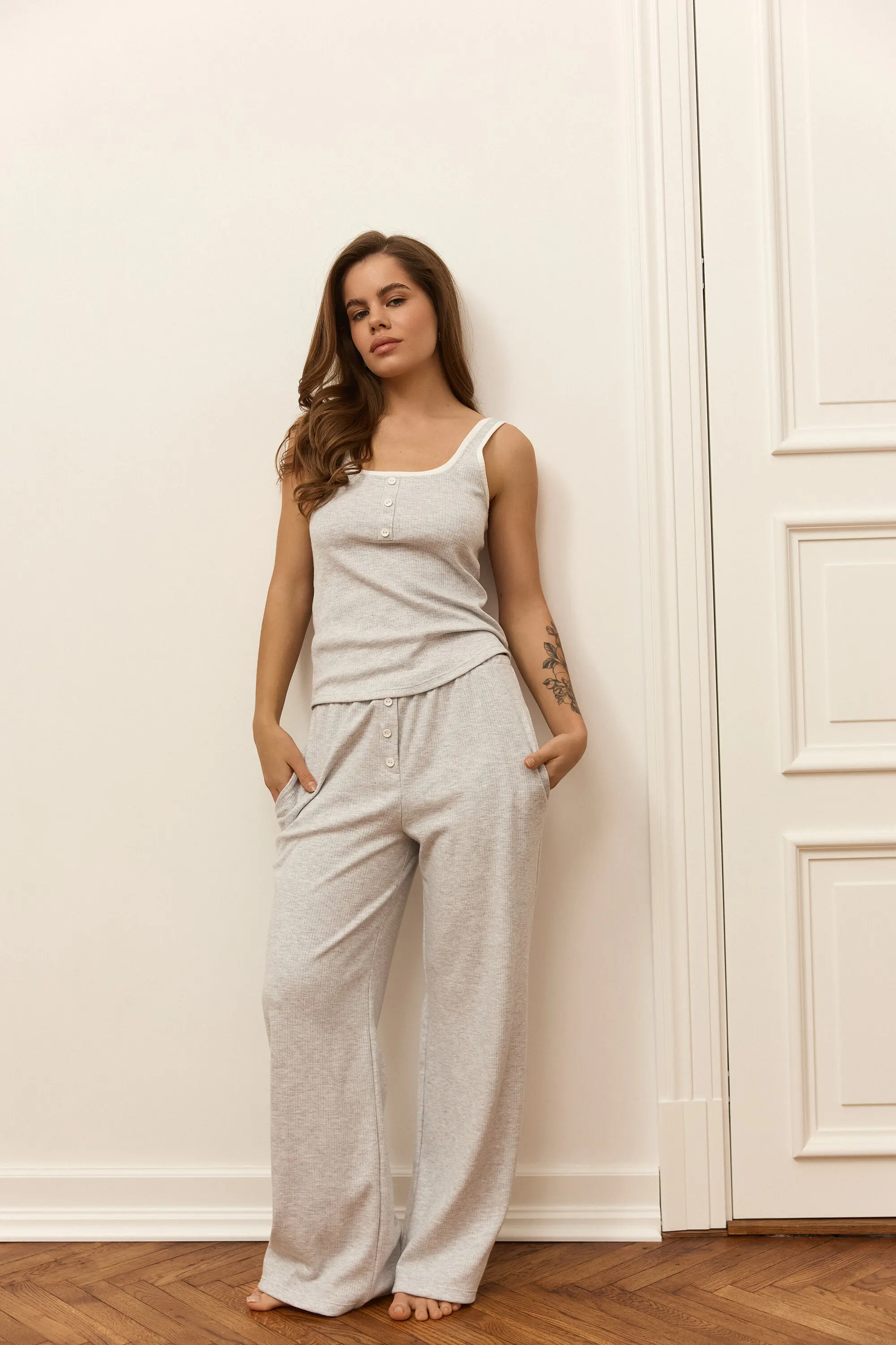 Піжама сірий TR-7064 Your Touch